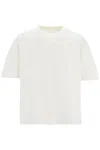 Jil Sander Cotton Crew-neck T-shirt In White