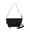 Jil Sander Mittelgrosse Utility Schultertasche In Black