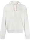 JIL SANDER LOGO-PRINT COTTON HOODIE