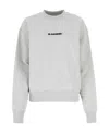 Jil Sander White T-shirt With Contrasting Logo Print In White