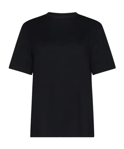 JIL SANDER JIL SANDER LOGO PRINTED CREWNECK T-SHIRT