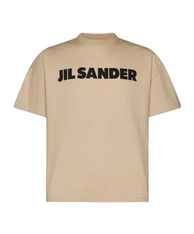 JIL SANDER JIL SANDER	LOGO PRINTED CREWNECK T-SHIRT