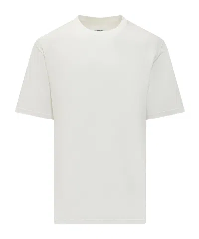 JIL SANDER JIL SANDER LOGO-PRINTED CREWNECK T-SHIRT