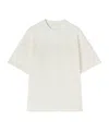 Jil Sander White Short-sleeved T-shirt With Logo  In White