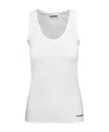Jil Sander Logo-print Cotton Tank Top In White