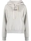 Jil Sander Oversize Hoodie In Gray