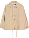 Jil Sander Blouson 01 Casual Jacket In Neutrals