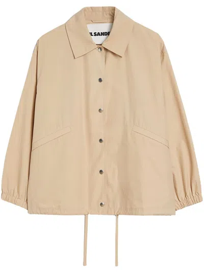 JIL SANDER LOGO-PRINT JACKET