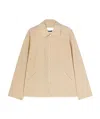 Jil Sander Logo-print Jacket In Nude
