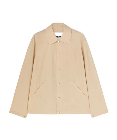 JIL SANDER JIL SANDER LOGO PRINTED JACKET