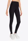 Jil Sander Logo Print Leggings In Black