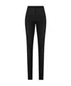 Jil Sander Logo-print Leggings In Black