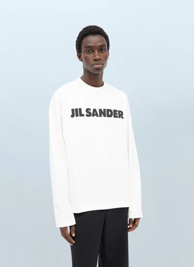 Jil Sander Cotton T-shirt In White