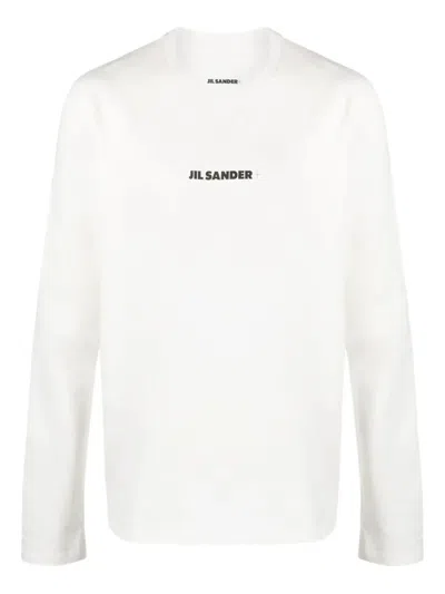 Jil Sander T-shirt With Logo In White