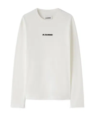 Jil Sander T-shirt With Logo In White