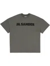 Jil Sander Logo-print "olive" T-shirt In Green