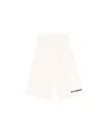 Jil Sander Logo-print Padded Down Scarf In White