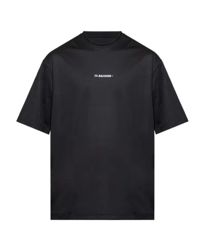 Jil Sander Logo-print Performance T-shirt In Black