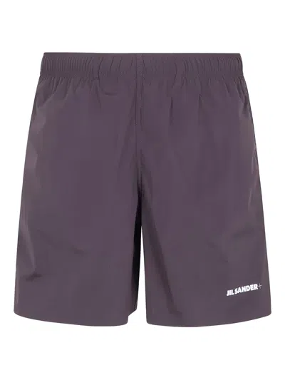 Jil Sander Boxer Shorts Featuring Single Back Pocket In Purple