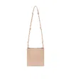 Jil Sander Logo-print Shoulder Bag In Nude