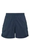 Jil Sander Logo-print Swim Shorts In 蓝色