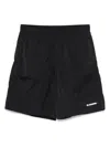 Jil Sander + Logo-print Swim Shorts In Black