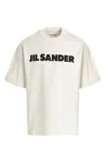 Jil Sander Logo T-shirt By . The Brand Presents A Minimalist Style That Is Appreciated Wor