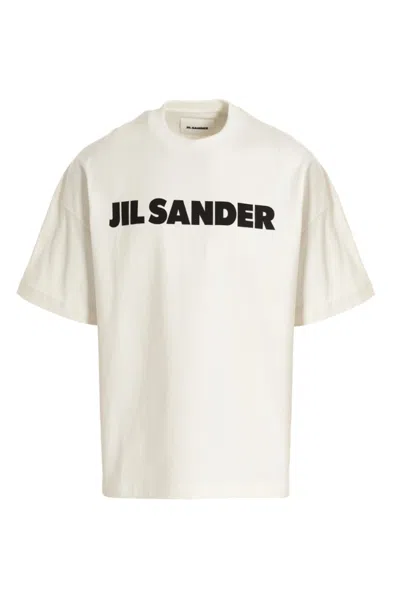 JIL SANDER LOGO PRINT T-SHIRT