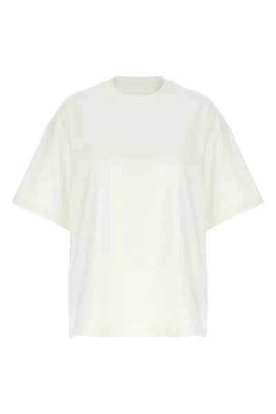 Jil Sander Crewneck Short Sleeved T-shirt In White
