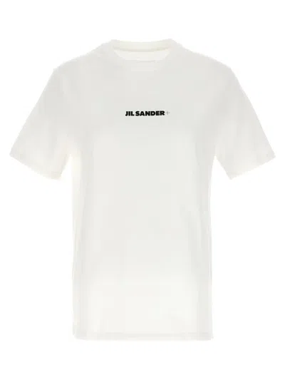JIL SANDER JIL SANDER LOGO PRINT T-SHIRT