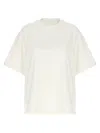Jil Sander Logo Print T-shirt In White