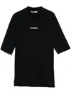 Jil Sander Logo-print T-shirt In Black