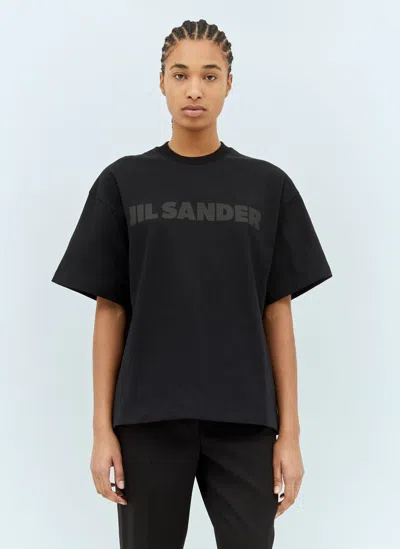 JIL SANDER LOGO PRINT T-SHIRT