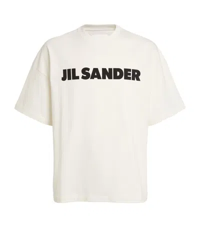 Jil Sander White Cotton T-shirt