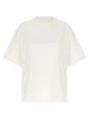 Jil Sander Logo Print T-shirt In White