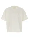 Jil Sander Logo Print T-shirt In White
