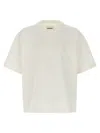Jil Sander Logo Print T-shirt In White