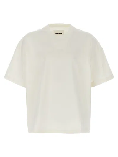 JIL SANDER JIL SANDER LOGO PRINT T-SHIRT