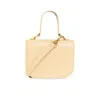 Jil Sander Logo Print Top Handle Shoulder Bag In Neutral