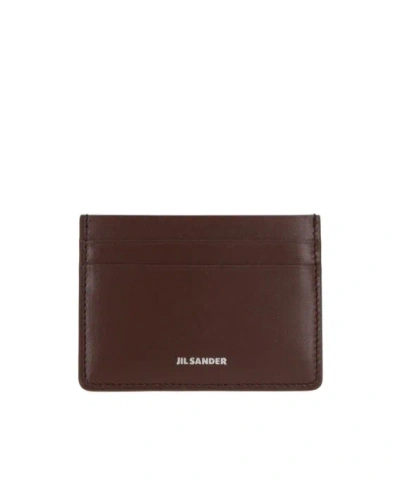 JIL SANDER JIL SANDER LOGO PRINTED CARDHOLDER