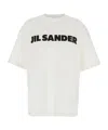 Jil Sander Logo-print Cotton T-shirt In White