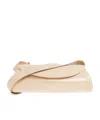 Jil Sander Logo Printed Shoulder Bag In Neutral
