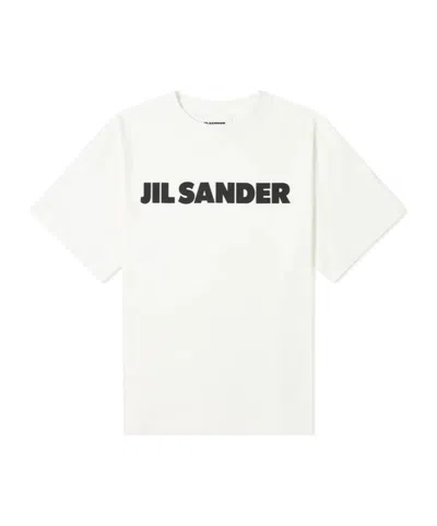 Jil Sander White Cotton T-shirt