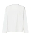 Jil Sander Logo Printed T-shirt In White