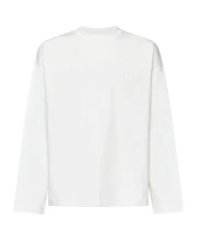 Jil Sander Logo Printed T-shirt In White