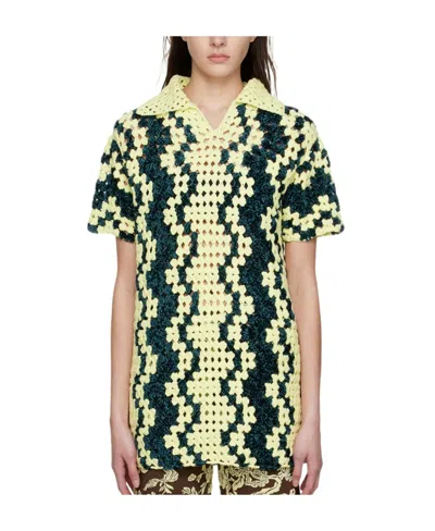 Jil Sander Logo Square Neck Pullover In Nude