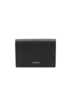 Jil Sander Zip-fastening Continental Wallet In Black