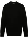 Jil Sander Crew-neck Boiled Wool Jumper