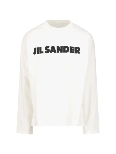 JIL SANDER LOGO SWEATER