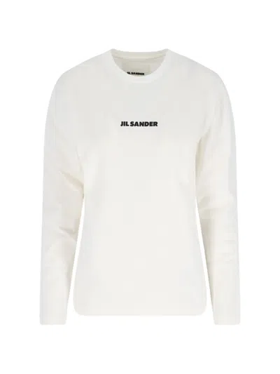 JIL SANDER LOGO SWEATER
